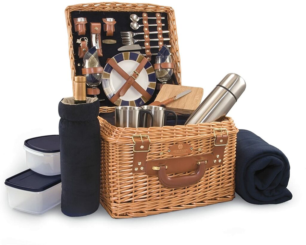 William Sonoma Canterbury Picnic Basket