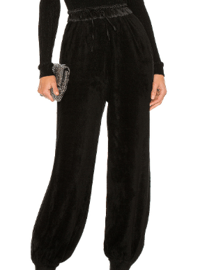Black Flowing Pant