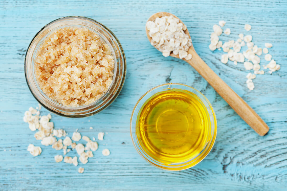 Diy Calming Chamomile And Oatmeal Body Paste